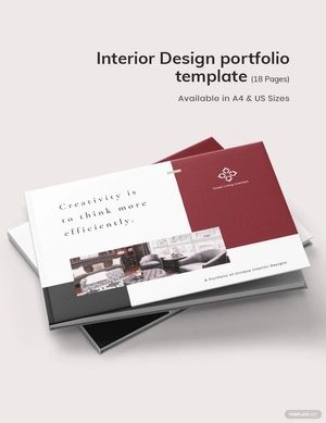 Interior Design Portfolio Template