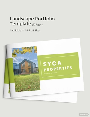 Landscape Portfolio Template