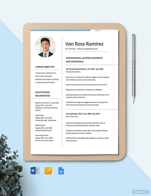 Tax Accountant Resume