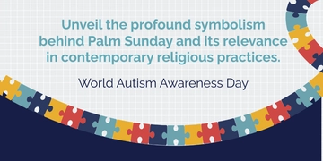 Free World Autism Awareness Day  X Post Template to Edit Online