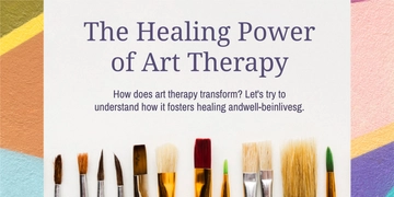 Free World Art Day Blog Banner Template to Edit Online