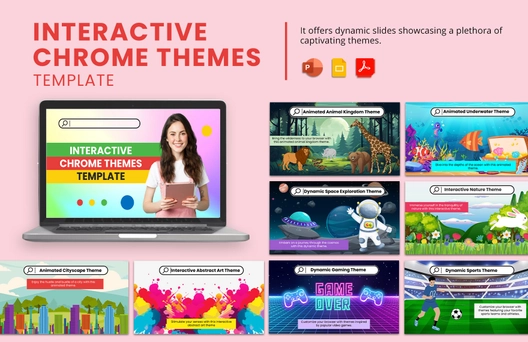 Interactive Chrome Themes Template