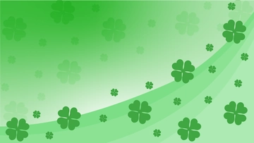 Free Green Shamrock Background Template to Edit Online
