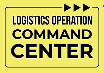 Free Logistics Operations Command Center Signage Template to Edit Online