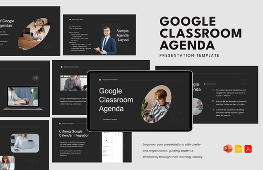Google Classroom Agenda Template