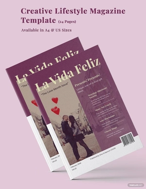 Modern Lifestyle Magazine Template