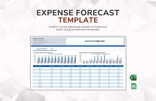 Expense Forecast Template