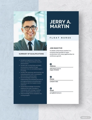Float Nurse Resume