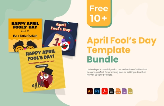 10+ April Fool’s Day Template Bundle
