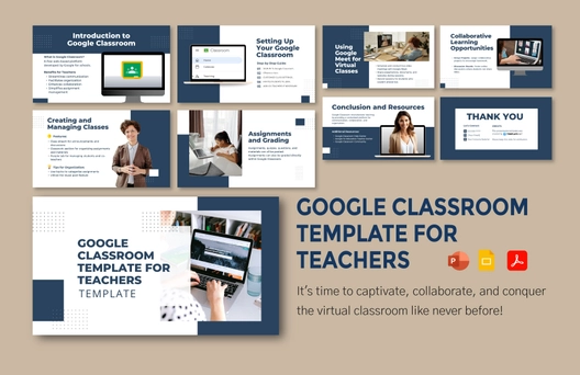 Google Classroom Template for Teachers