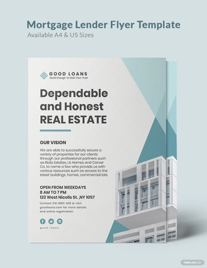 Sample Mortgage Lender Flyer Template