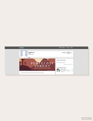 Pentecost Sunday LinkedIn Blog Post Template