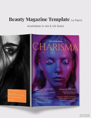 Beauty Magazine Template