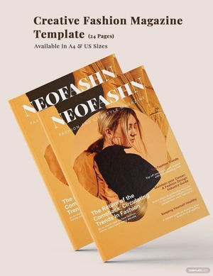 Elegant Fashion Magazine Template