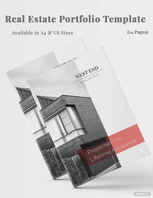 Real Estate Portfolio Template