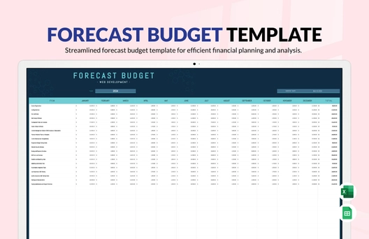 Forecast Budget Template
