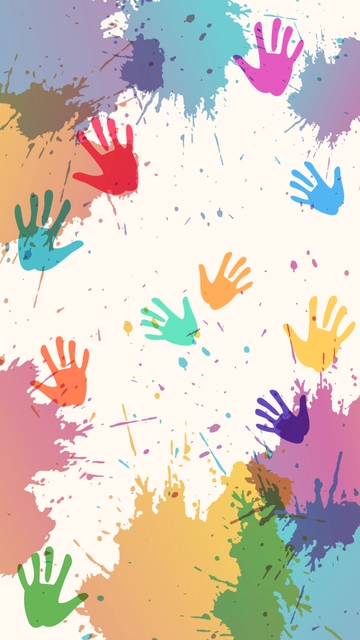 Free Aesthetic Holi Festival Wallpaper Template to Edit Online