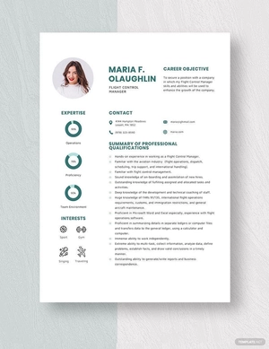 Flight Control Manager Resume