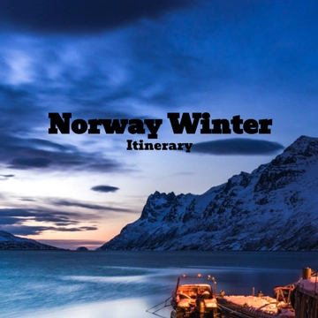 Free Norway Winter Itinerary Template to Edit Online