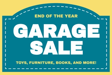 Free Garage Sale Sign to Edit Online