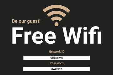 Free Guest Wifi Sign to Edit Online