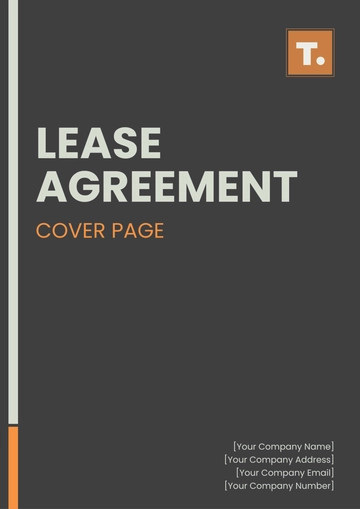Free Lease Agreement Template to Edit Online
