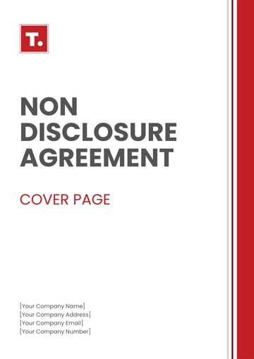 Free Non Disclosure Agreement Template to Edit Online