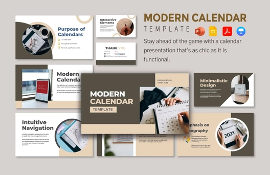 Modern Calendar Template