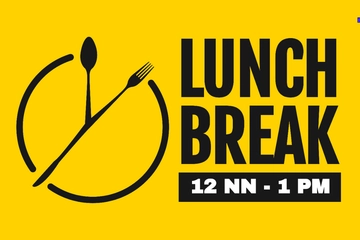 Free Lunch Break Sign to Edit Online