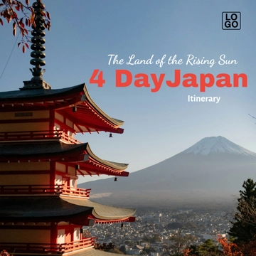 Free 4 Day Japan Itinerary to Edit Online