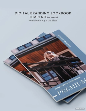 Digital Branding Lookbook Template