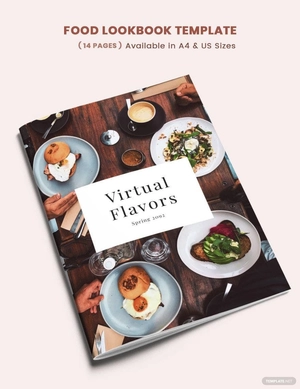 Food Lookbook Template