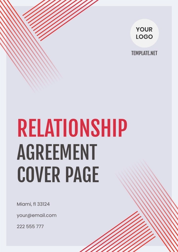 Free Relationship Agreement Template to Edit Online Free Relationship Agreement Template to Edit Online