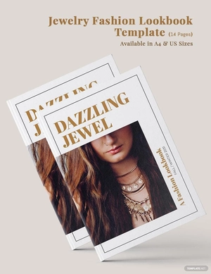 Jewelry Fashion Lookbook Template