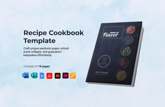 Recipe Cookbook Template