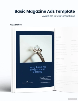 Basic Magazine Ads Template