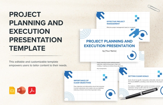 Project Planning and Execution Presentation Template