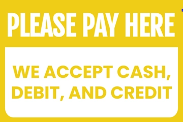 Free Payment Sign Templates to Edit Online
