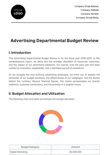 Free Advertising Departmental Budget Review Template to Edit Online Free Advertising Departmental Budget Review Template to Edit Online
