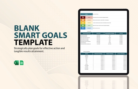 Blank Smart Goals Template