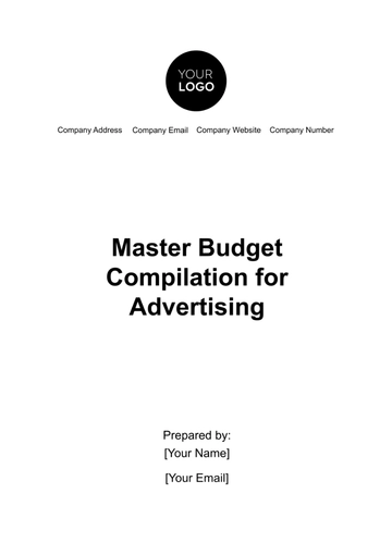 Free Master Budget Compilation for Advertising Template to Edit Online Free Master Budget Compilation for Advertising Template to Edit Online