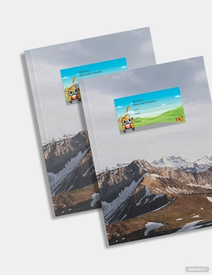Children's Book Label Template