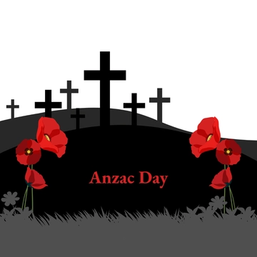Free Anzac Day Clipart Template to Edit Online