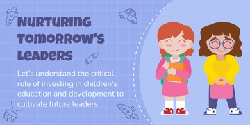 Free Children's Day Blog Banner Template to Edit Online