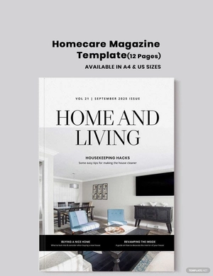 Homecare Magazine Template