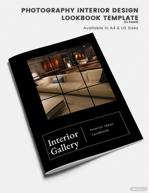 Photography Interior Design Lookbook Template