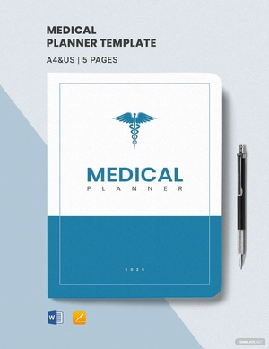 Medical Planner Template