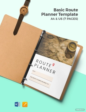 Basic Route Planner Template