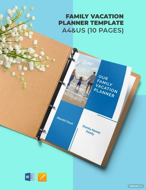Family Vacation Planner Template