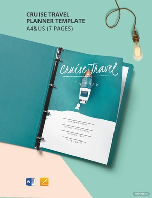 Cruise Travel Planner Template